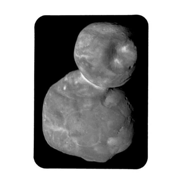 Ultima Thule Arrokoth Kuiper Bälte Object Magnet (Vertikal)