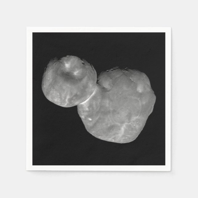 Ultima Thule Arrokoth Kuiper Bälte Object Pappersservett (Framsidan)