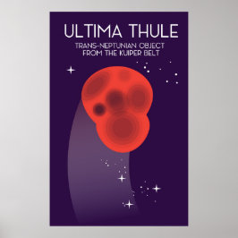 Ultima Thule Keiper Bälte rymdkonst Poster