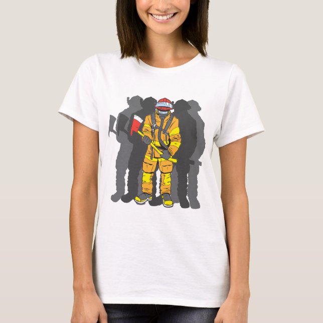 Ultimat brandman tee shirt (Framsida)