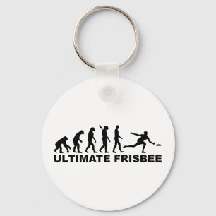 Ultimat Frisbee för evolution Nyckelring