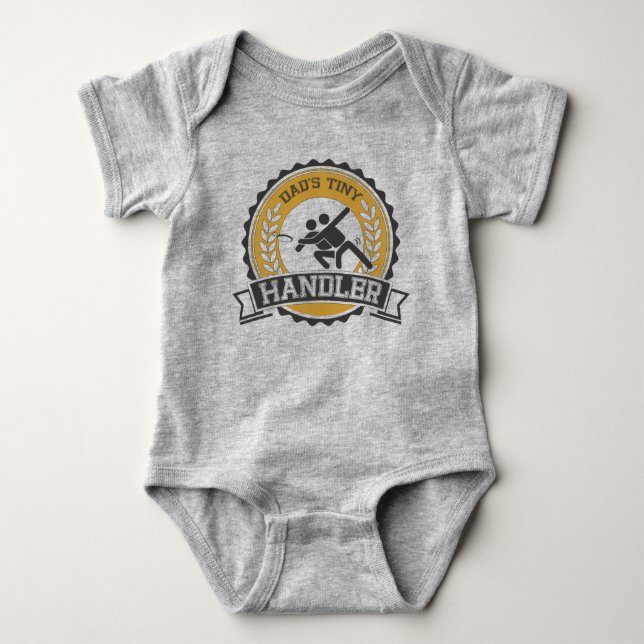 Ultimat Frisbee - för pappor förlagehanterare lite T-shirt (Framsida)