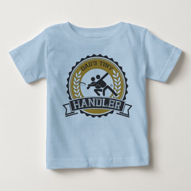 Ultimat Frisbee - för pappor förlagehanterare lite Tee Shirt (Framsida)