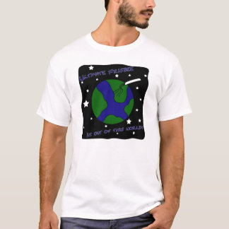 Ultimat Frisbee ut ur denna värld T-shirt