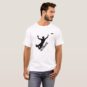 Ultimat FrisbeeSilhouetteT-tröja T-shirt