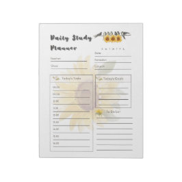 Ultimat Mall för Daglig Studieplanering Anteckningsblock