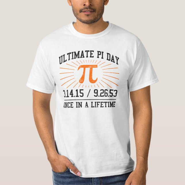 Ultimat Pi-dag 2015 T-shirt (Framsida)
