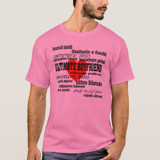 Ultimat pojkvän tee shirt