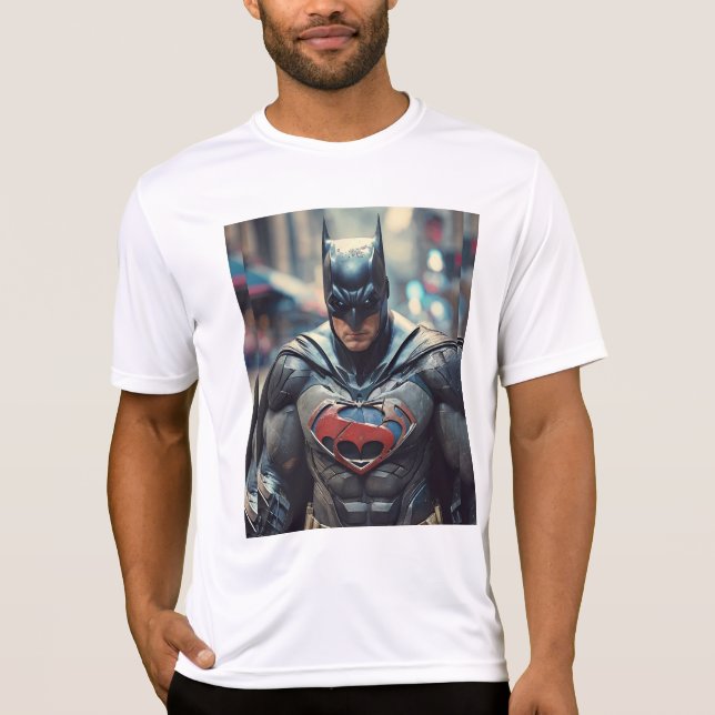 Ultimate Batman Heroic Fusion T-Shirt (Framsida)