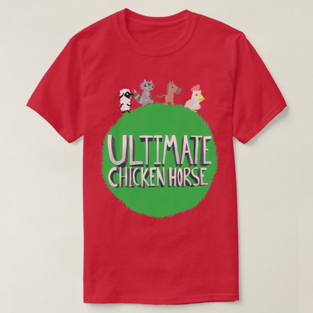 Ultimate Chicken Horse T Shirt (Design framsida)