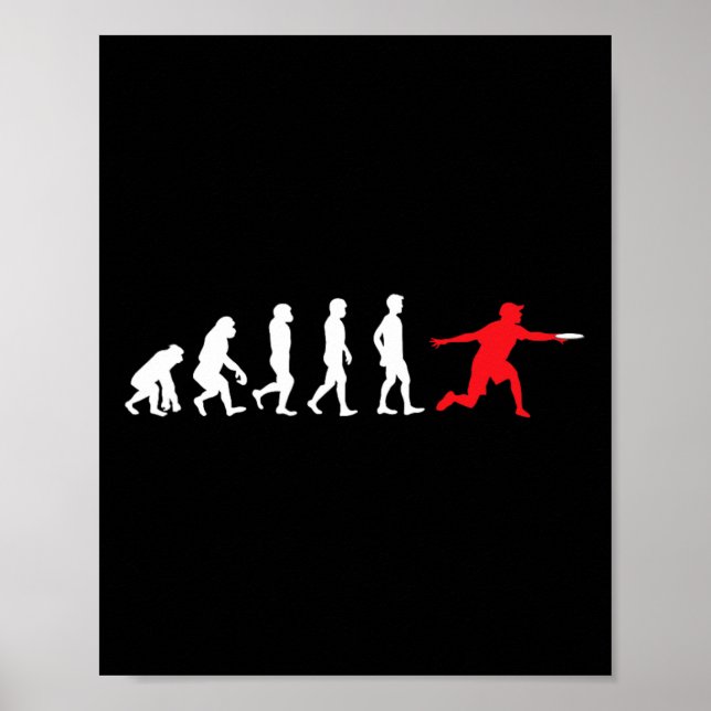Ultimate Disc Flying Evolution Friskee Sportspel Poster (Framsidan)