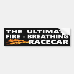 Ultimate Fire Breathing Racecar Bildekal