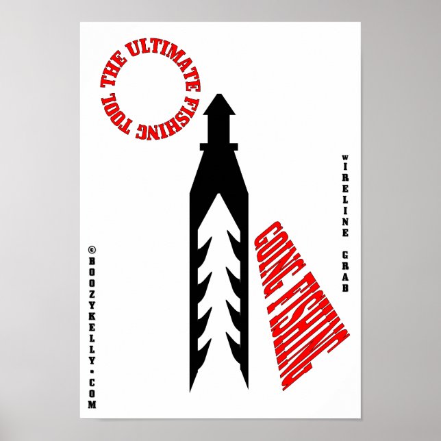 Ultimate Fishing Verktyg,Slickline Verktyg,Oil Fäl Poster (Framsidan)