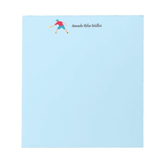 Ultimate Frisbee Anteckningsblock (Framsida)