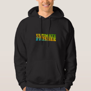 Ultimate Frisbee Designad med Nature Färg Hoodie