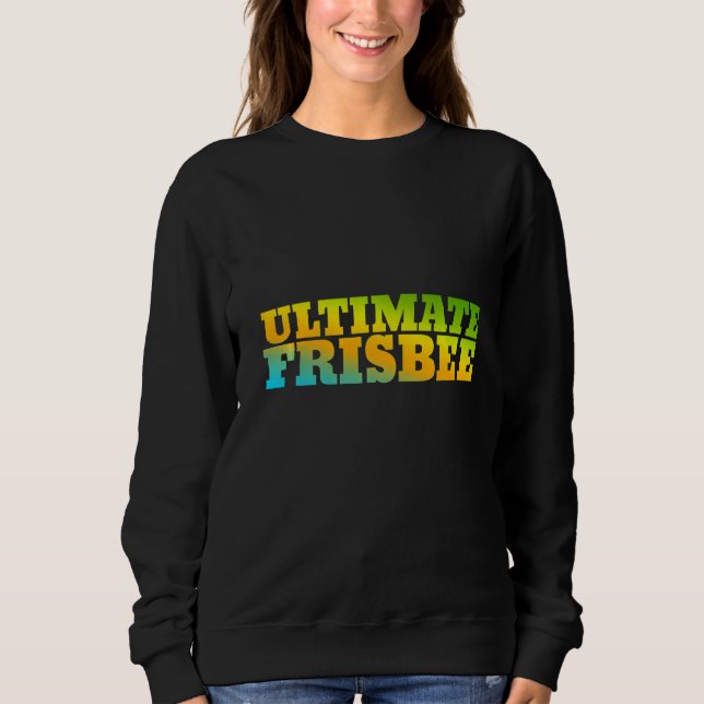 Ultimate Frisbee Designad med Nature Färg T Shirt (Framsida)