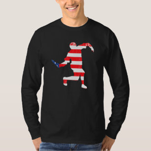 Ultimate Frisbee Disk Golf Player Grunge American T Shirt