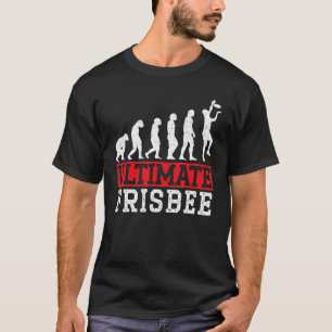 Ultimate Frisbee Evolution Flies Disk Sport T Shirt