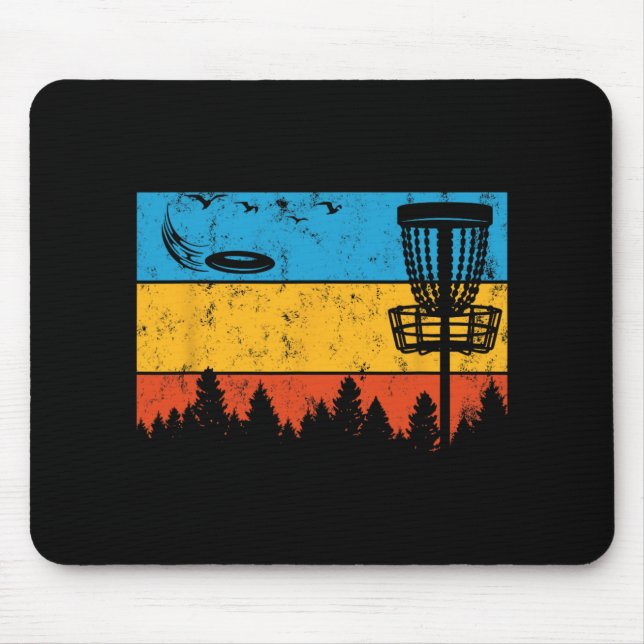 Ultimate Frisbee Frolf Disc Golf Player Flying Dis Musmatta (Framsidan)