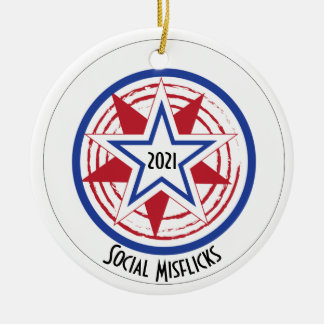 Ultimate Frisbee Julgran Ornament Anpassningsbar