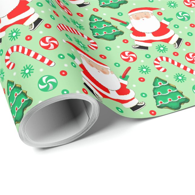 Ultimate Frisbee julklappspapper Presentpapper (Rullad Hörn)