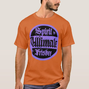Ultimate Frisbee Lila Spirit T Shirt