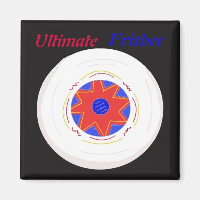 Ultimate Frisbee Magnet (Framsidan)