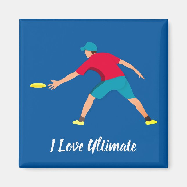 Ultimate Frisbee Magnet (Framsidan)