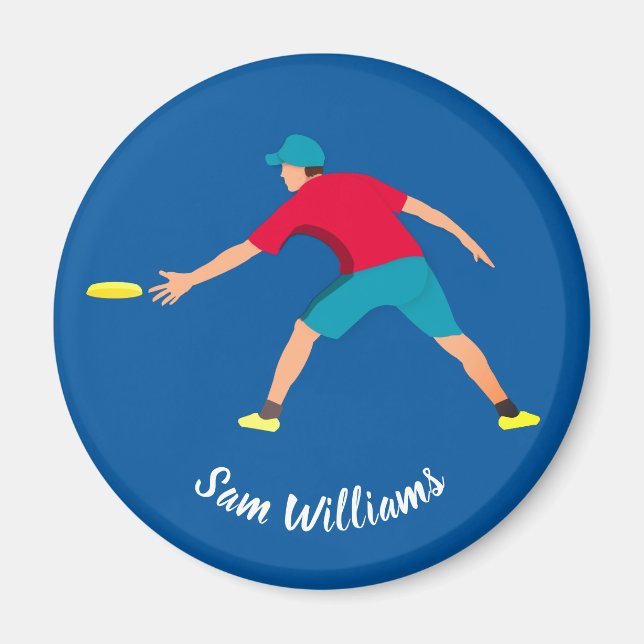 Ultimate Frisbee Magnet (Framsidan)