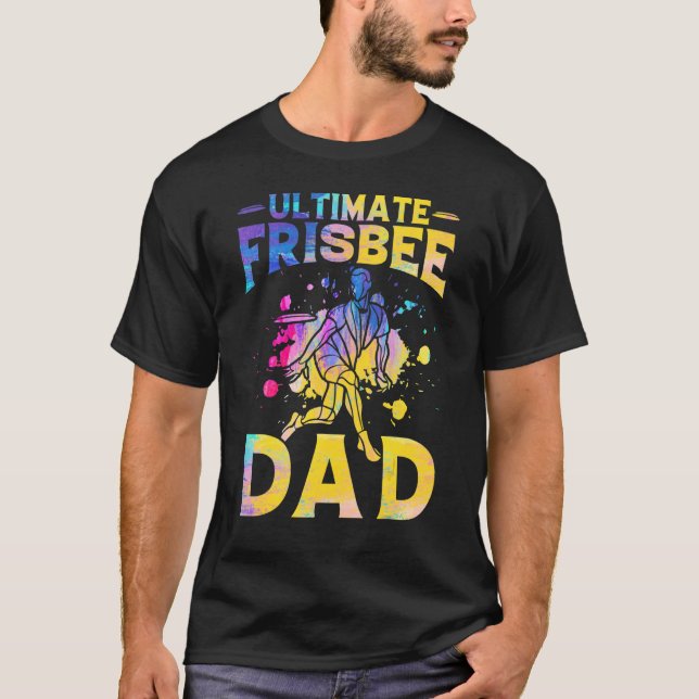 Ultimate Frisbee Pappa T Shirt (Framsida)