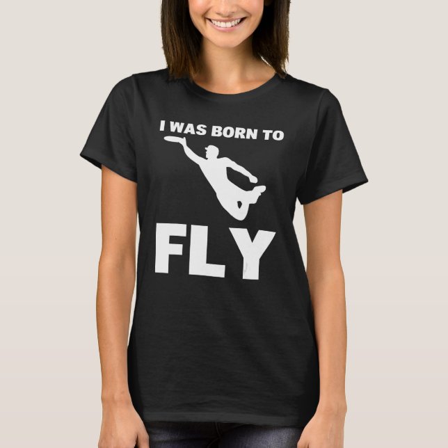 Ultimate Frisbee Player Handler T Shirt (Framsida)