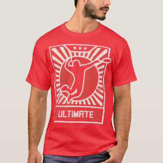 ULTIMATE Frisbee Propaganda Poster T Shirt