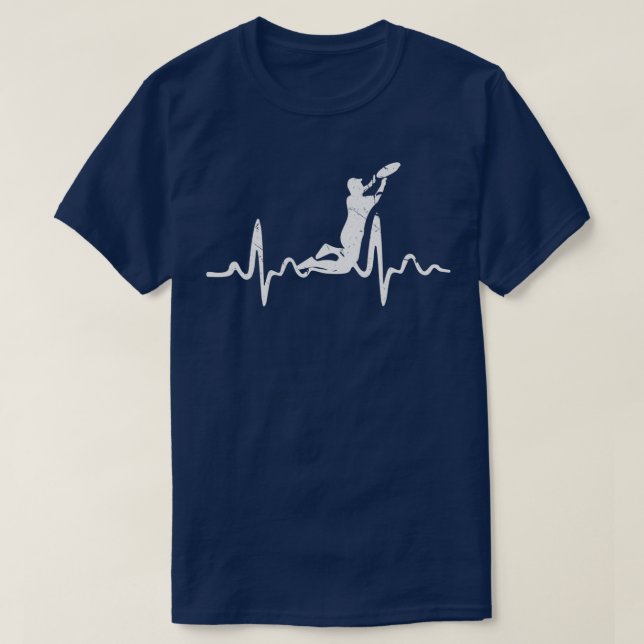 Ultimate Frisbee Pulse SportsFitnessExercise T Shirt (Design framsida)
