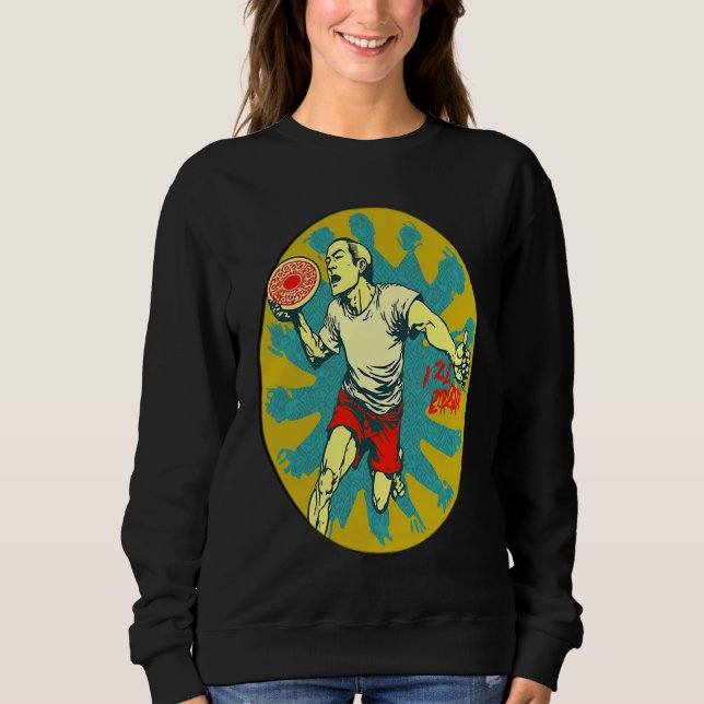 Ultimate Frisbee Retirement Appreciation Pop Ultim T Shirt (Framsida)