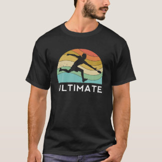 Ultimate Frisbee Retro Player Manar Women Flies Di T Shirt