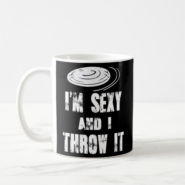Ultimate Frisbee säger att jag är och jag kastar d Kaffemugg (Vänster)