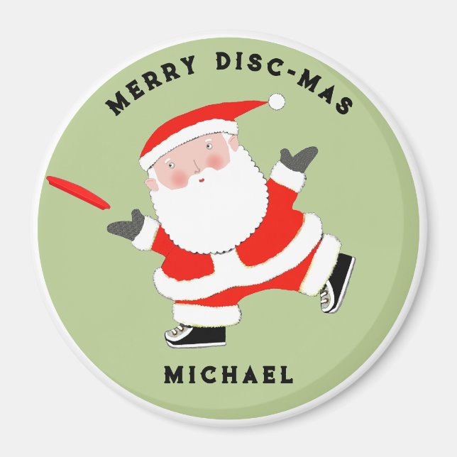 Ultimate Frisbee Stocking Stuffer Gift Magnet (Framsidan)