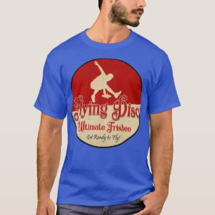 Ultimate Frisbee-Vintage T Shirt