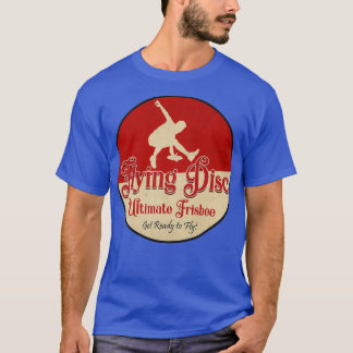 Ultimate Frisbee-Vintage T Shirt