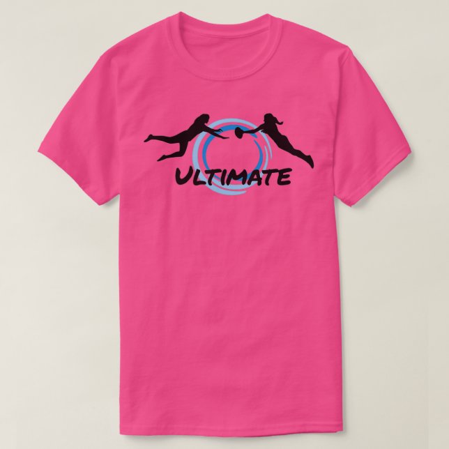 Ultimate Frisbee Women T Shirt (Design framsida)