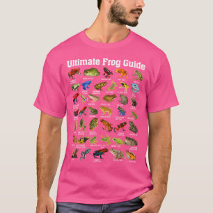Ultimate Frog Guide Amphibian Species Facts Herpet T Shirt