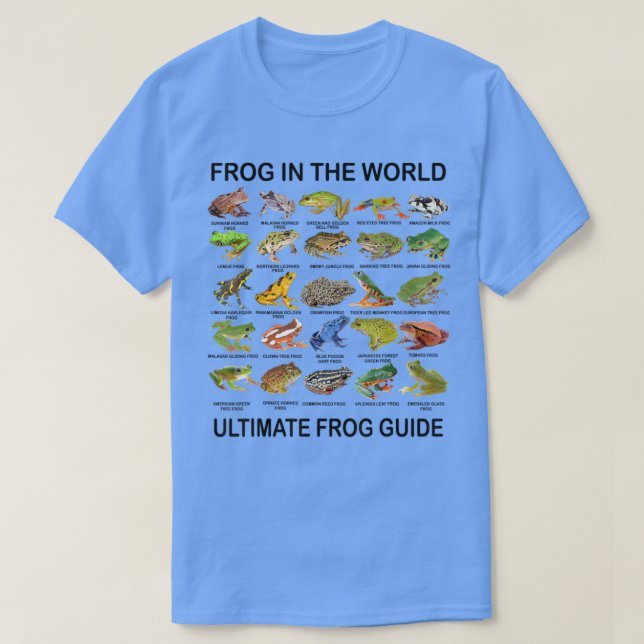 Ultimate Frog Guide Funny Frog Lover Frog Owner Fr T Shirt (Design framsida)