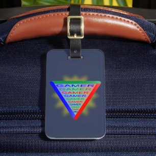 Ultimate Gamer 3-spelsystemet Färg RGB Bagagebricka