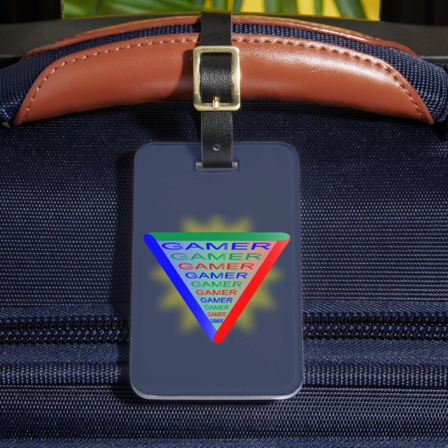 Ultimate Gamer 3-spelsystemet Färg RGB Bagagebricka (Framsida Insitu 2)