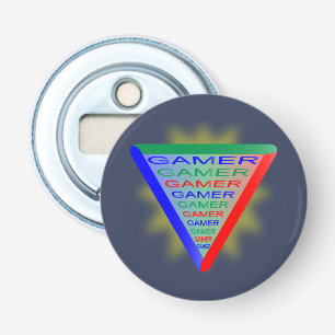 Ultimate Gamer 3-spelsystemet Färg RGB Flasköppnare