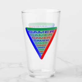 Ultimate Gamer 3-spelsystemet Färg RGB Glaskopp