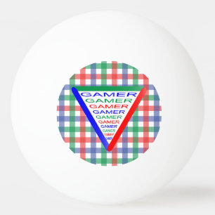 Ultimate Gamer 3-spelsystemet Färg RGB Pingisboll