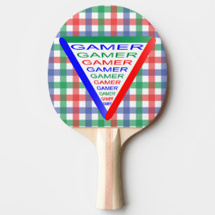 Ultimate Gamer 3-spelsystemet Färg RGB Pingisracket