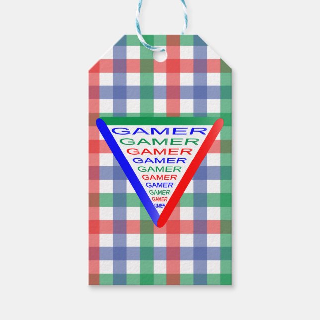 Ultimate Gamer 3-spelsystemet Färg RGB Presentetikett (Framsidan)