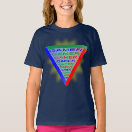 Ultimate Gamer 3-spelsystemet Färg RGB T Shirt